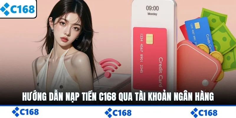 Hướng dẫn nạp tiền C168 qua tài khoản ngân hàng